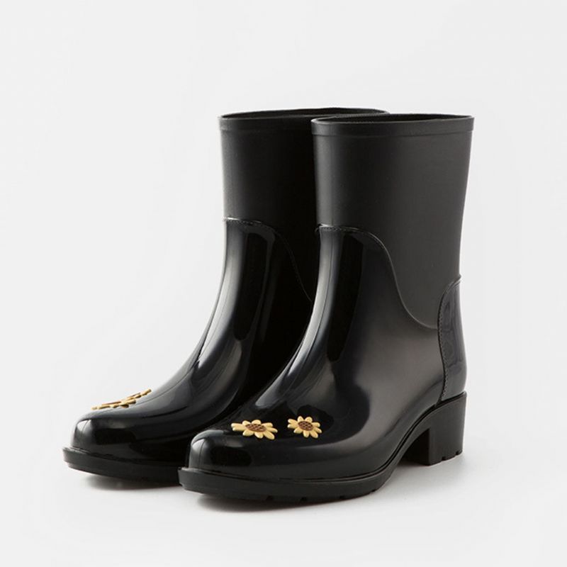 Süße Blumen-regenstiefel Für Damen