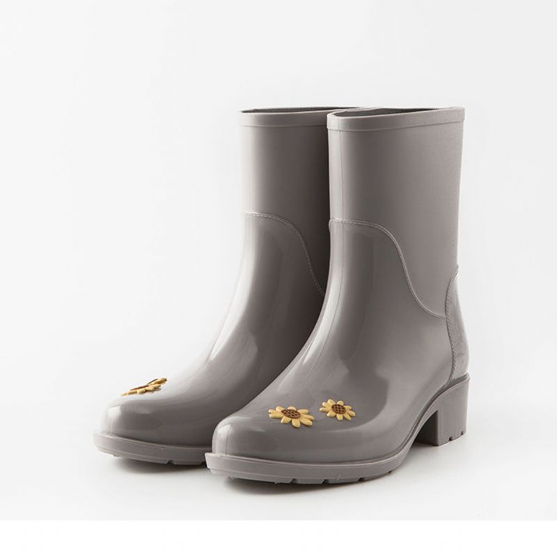 Süße Blumen-regenstiefel Für Damen