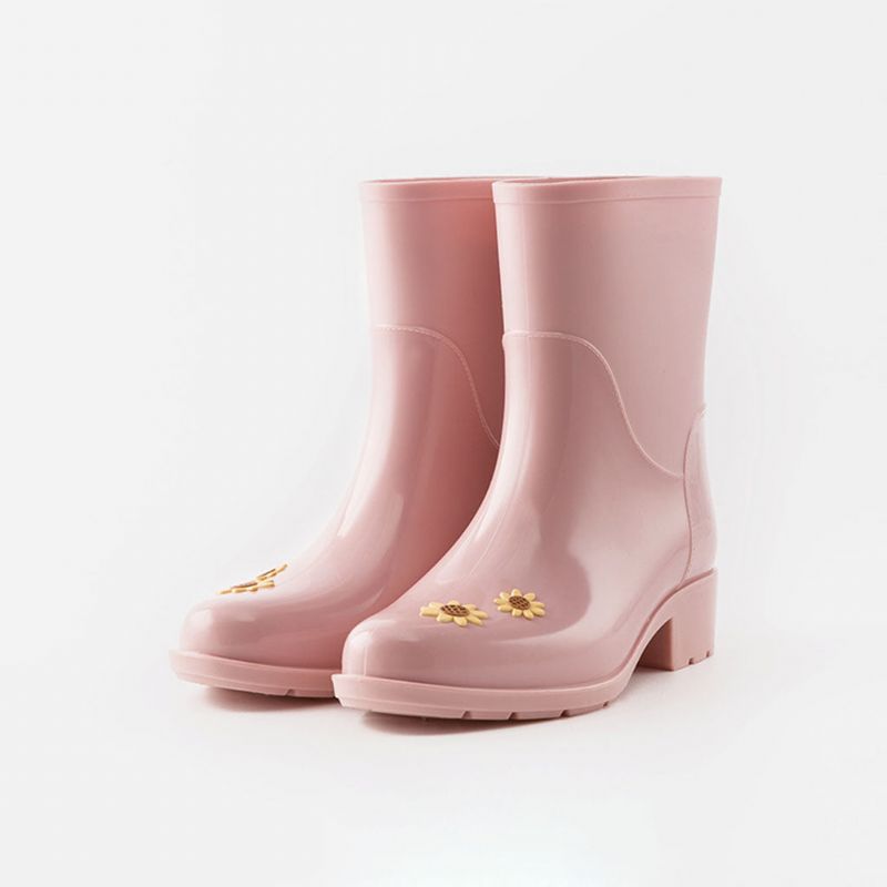 Süße Blumen-regenstiefel Für Damen