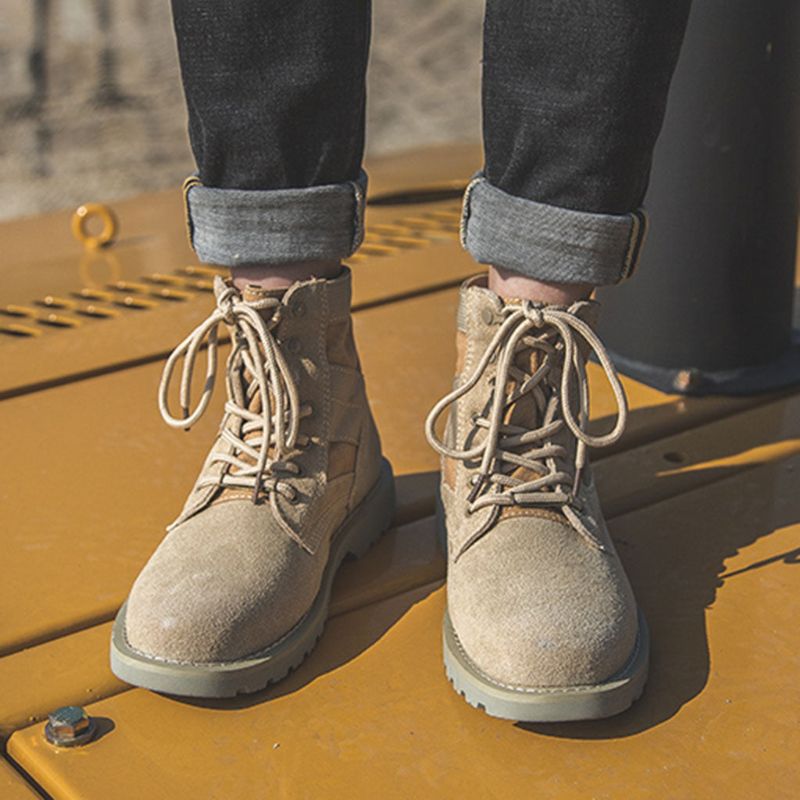 Martin Stiefel Beige | Geschenk Schuhe | 35-44